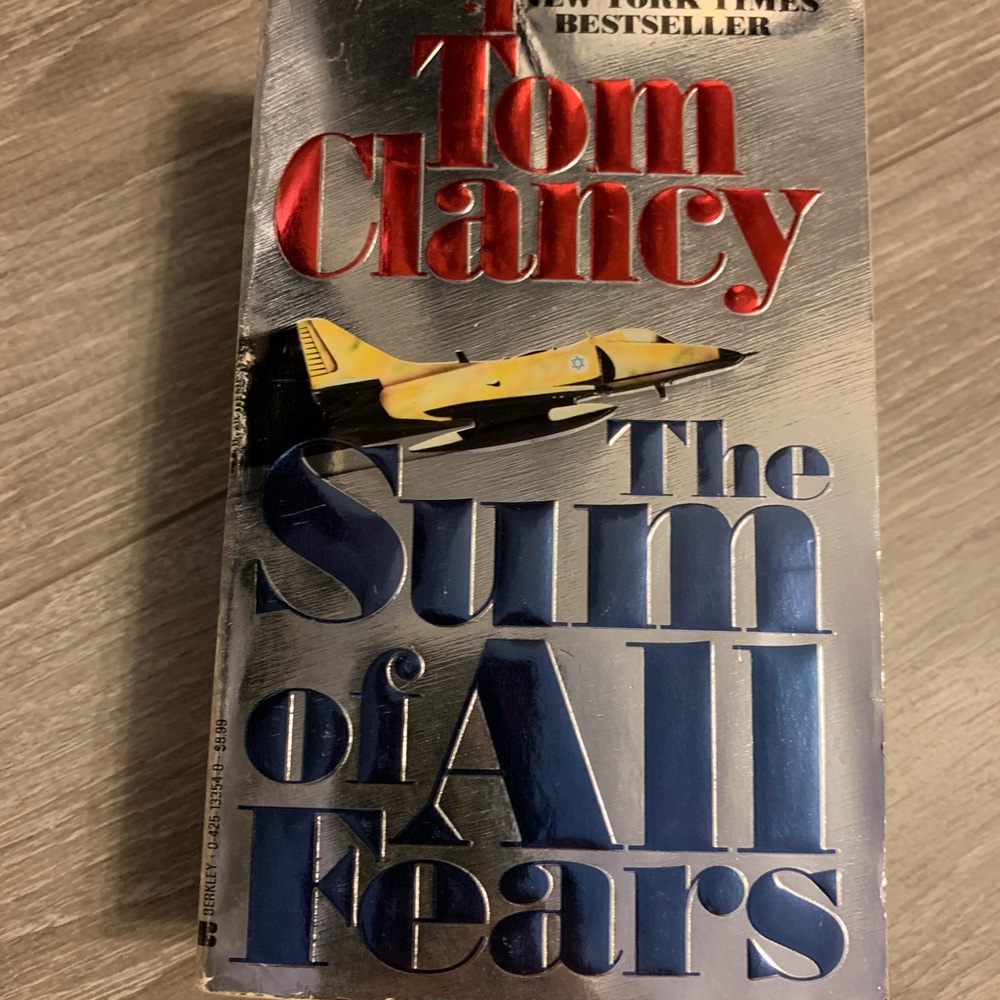 The Sum of All Fears, by Tom Clancy 3/$12 or free with purchase over $30